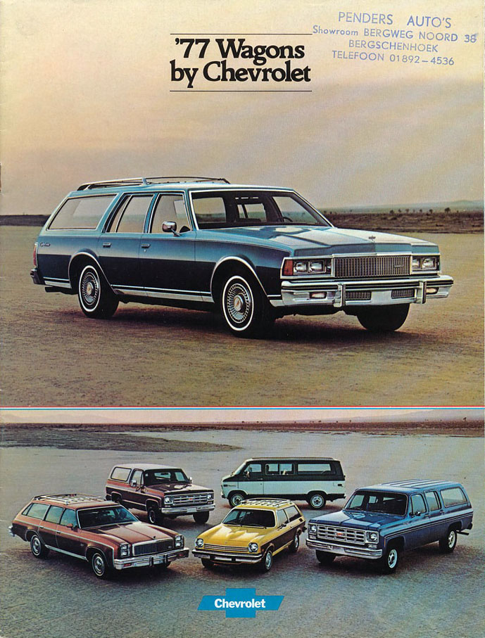 1977 Chevrolet Wagons Brochure Page 9